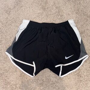 Nike Black and White Running Shorts